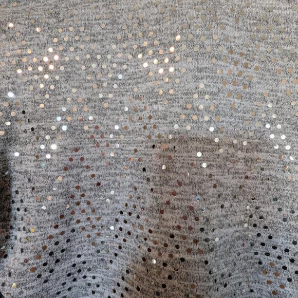 NWOT Laura Petite All Over Sparkly Holiday Top - Picture 5 of 5